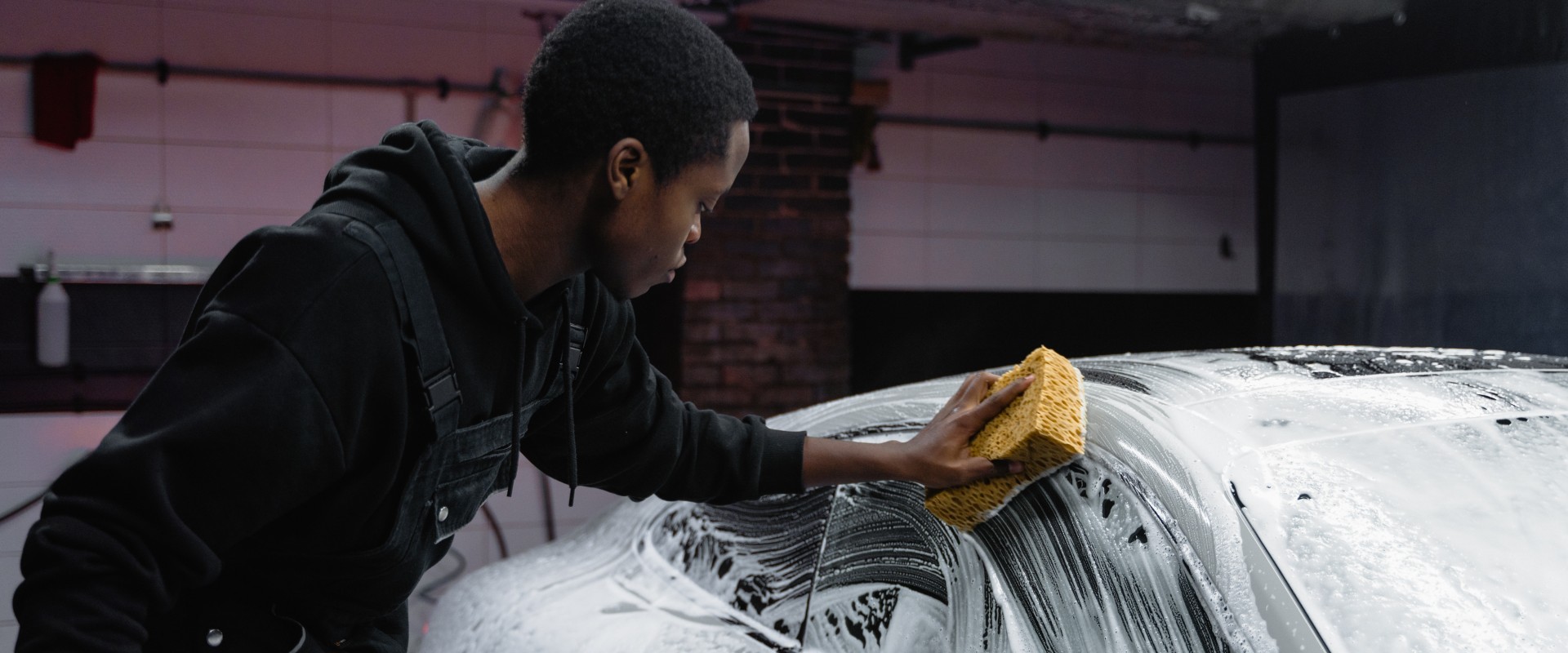 How do you manage a hand car wash business?